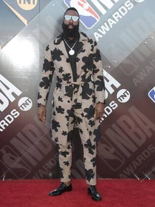 Bilder des Tages - SPORT June 25, 2018 - U.S. - 25 June 2018 - Santa Monica, California - James Harden. 2018 NBA Basketball Herren USA Awards held at Barker Hangar. Photo Credit: PMA AdMedia 2018 NBA Awards -Arrivals - ZUMAa123 84008833st Copyright: xPmax