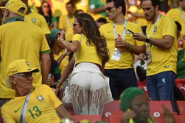 Bilder de Tages - SPORT Photo LaPresse - Fabio Ferrari June 27, 2018 Moscow ( Russia Federation ) Russia 2018 - Coppa del Mondo FIFA - Serbia vs Brazil - Spartak Stadium. in the pic: izabel goulart  Copyright: xFabioxFerrari LaPressex