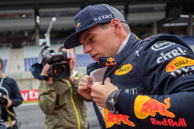 28 06 2018 Red Bull Ring Spielberg AUT FIA Formula 1 Grand Prix of Austria previews in the picture Max Verstappen NED Red Bull Racing Dutch Formula One driver Max Verstappen of Red Bull Racing in the Austrian FIA Formula One Grand Prix at the Red Bull Ring in Spielberg France on 2018 06 28 Spielberg  EP_ang