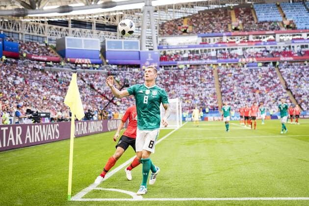 Kazan 27 06 2018 Toni Kroos Germany Cheol Hong Korea Germany South Korea