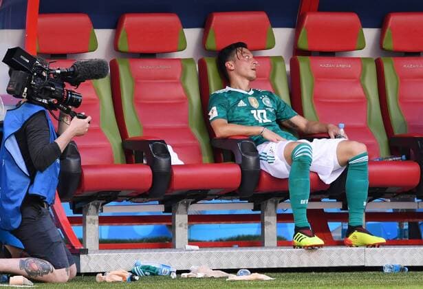 FIFA World Cup 2018 Preliminary Round Group F 27 06 2018 South Korea 2 0 Germany Disappointment Germany Mesut Oezil