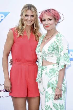 Bethanie Mattek Sands and Lucy Safarova at the Tennis on the Thames WTA event at Bernie Spain Gardens London 28 06 2018  Foto:xS.xVasx xFuturexImage