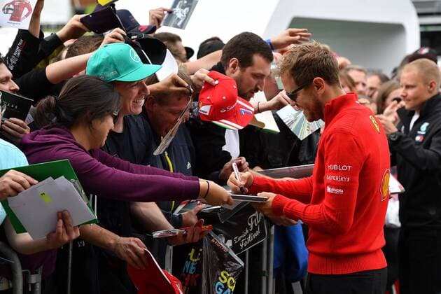 Sebastian Vettel Scuderia Ferrari formula 1 GP Austria in Spielberg 29 06 2018 Photo mspb Jerry Andre Sebastian Vettel Formula 1 GP Austria 2018