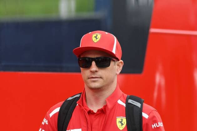 Kimi Raikkonen Scuderia Ferrari Coming to the Paddock in the Morning Formula One Grand Prix of Austria Red Bull Ring 29 06 2018 Formula 1 Grand Prix of Austria Red Bull Ring 29 06 2018 Spielberg Copyright: xEIBNER Florian_Schustx EP_SCHUST
