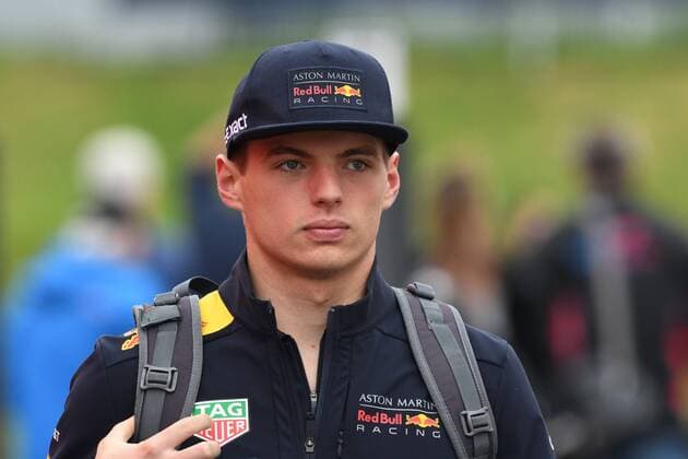 Max Verstappen Aston Martin Red Bull Racing Coming to the Paddock in the Morning Formula One Grand Prix of Austria Red Bull Ring 29 06 2018 Formula 1 Grand Prix of Austria Red Bull Ring 29 06 2018 Spielberg Copyright: xEIBNER Florian_Schustx EP_SCHUST