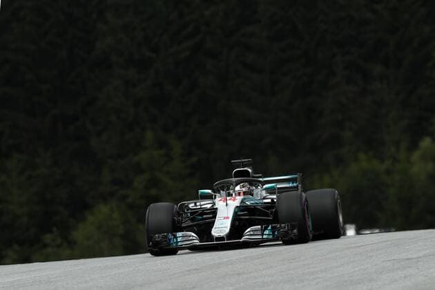 Motorsports: FIA Formula One World Championship WM Weltmeisterschaft 2018, Grand Prix of Austria, 44 Lewis Hamilton (GBR, Mercedes AMG Petronas Motorsport), Spielberg Austria