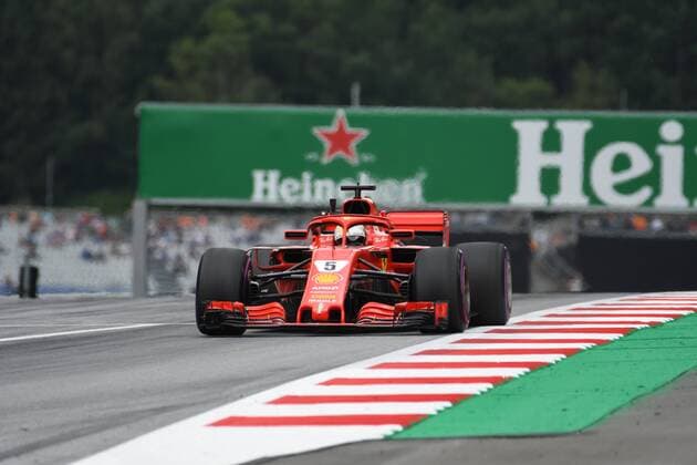Sebastian Vettel Scuderia Ferrari Formula 1 Grand Prix of Austria Red Bull Ring 28 06 2018 Formula 1 Grand Prix of Austria Red Bull Ring 28 06 2018 Spielberg Copyright: xEIBNER Florian_Schustx EP_SCHUST
