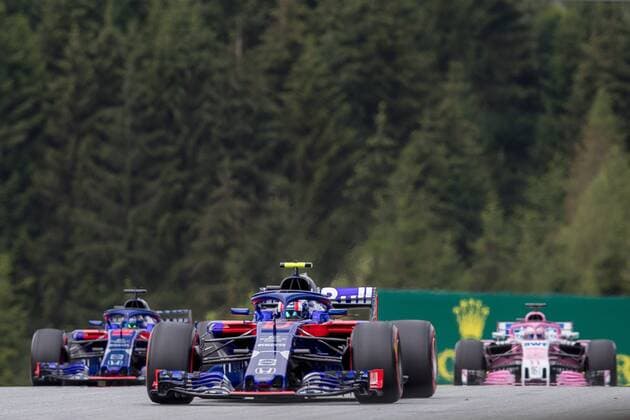 28 06 2018 Red Bull Ring Spielberg AUT FIA Formula 1 Grand Prix of Austria Training im Bild Pierre Gasly FRA Toro Rosso French Formula One driver Pierre Gasly of Toro Rosso during the Austrian FIA Formula One Grand Prix at the Red Bull Ring in Spielberg France on 2018 06 28 Spielberg  EX_ANG