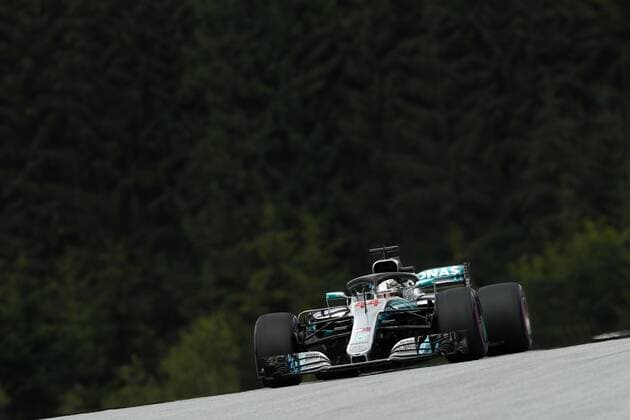 Motorsports: FIA Formula One World Championship WM Weltmeisterschaft 2018, Grand Prix of Austria, 44 Lewis Hamilton (GBR, Mercedes AMG Petronas Motorsport), Spielberg Austria