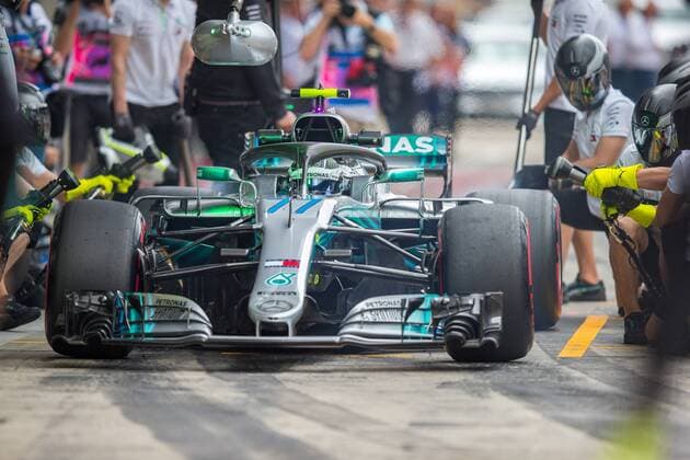 29 06 2018 Red Bull Ring Spielberg AUT FIA Formula 1 Grand Prix of Austria Training in the picture Valtteri Bottas FIN Mercedes Grand Prix Formula One driver Valtteri Bottas of Mercedes during the Austrian Formula One Grand Prix at the Red Bull Ring in Spielberg France on 2018 06 29 Spielberg  EX_ANG