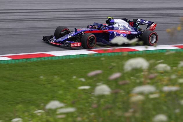 Photo4 LaPresse 29 06 2018 Spielberg, Austria Grand Prix Formula One Austria 2018 In the pic: free practice 2, Pierre Gasly (FRA) Scuderia Toro Rosso STR13  Copyright: xPhoto4 LaPressex