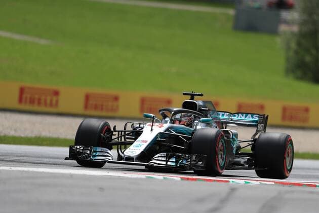 29th June 2018, Red Bull Ring, Spielberg, Austria; Austrian Formula One Grand Prix, Friday free practice; Mercedes AMG Petronas Motorsport, Lewis Hamilton  ActionPlus12042482 Octane