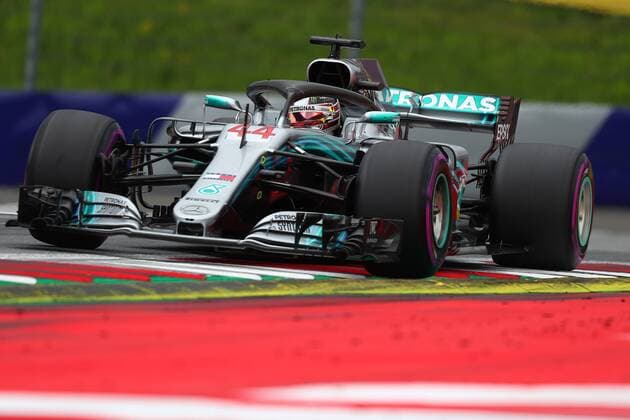 Lewis Hamilton Mercedes Zeltweg 29-06-2018 GP Austria Formula 1 Championship 2018 Practice - Prove Foto Federico Basile Insidefoto federicoxbasile