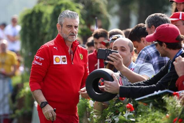 FORMULA 1 - GP of Austria 2018 SPIELBERG,AUSTRIA,30.JUN.18 - MOTORSPORTS, FORMULA 1 - Grand Prix of Austria, Red Bull Ring, free practice. Image shows team principal Maurizio Arrivabene (Ferrari). GEPAxpictures xChristianxWalgram