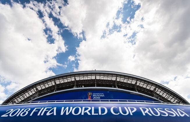 180630 General view of Kazan Arena before the FIFA World Cup round of 16 match between France and Argentina on June 30, 2018 in Kazan Photo Petter Arvidson BILDBYR N Code PA 92079  Copyright: PETTERxARVIDSON BB180630PA009