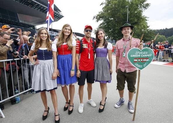 Motorsports: FIA Formula One World Championship WM Weltmeisterschaft 2018, Grand Prix of Austria, 5 Sebastian Vettel (GER, Scuderia Ferrari), Spielberg Austria