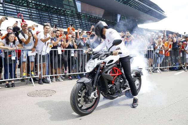 Motorsports: FIA Formula One World Championship WM Weltmeisterschaft 2018, Grand Prix of Austria, 44 Lewis Hamilton (GBR, Mercedes AMG Petronas Motorsport), Spielberg Austria