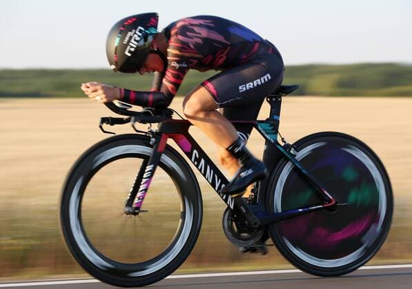 Cycling German championship Individual time trial 2018 Women with ranking for the wheel Bundesliga over 30km on 29 06 2018 in Einhausen HES xmdx Trixi Worrack CANYON SRAM Racing 2 place German championships Individual time trial 2018