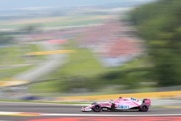 FORMULA 1 - GP of Austria 2018 SPIELBERG,AUSTRIA,30.JUN.18 - MOTORSPORTS, FORMULA 1 - Grand Prix of Austria, Red Bull Ring, free practice. Image shows Esteban Ocon (FRA Force India). GEPAxpictures xChristianxWalgram