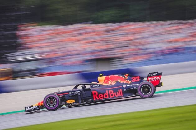 30 06 2018 Red Bull Ring Spielberg AUT FIA Formula 1 Grand Prix of Austria Training im Bild Max Verstappen NED Red Bull Racing Dutch Formula One driver Max Verstappen of Red Bull Racing during the Austrian FIA Formula One Grand Prix at the Red Bull Ring in Spielberg Spielberg  EP_ang