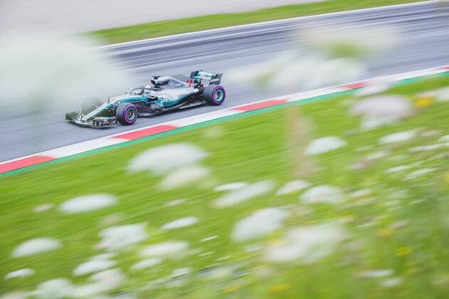 30 06 2018 Red Bull Ring Spielberg AUT FIA Formula 1 Grand Prix of Austria Training im Bild Lewis Hamilton GBR Mercedes British Formula One driver Lewis Hamilton of Mercedes during the Austrian FIA Formula One Grand Prix at the Red Bull Ring in Spielberg Spielberg  EP_ang