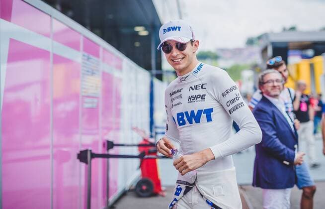 30 06 2018 Red Bull Ring Spielberg AUT FIA Formula 1 Grand Prix of Austria Training Bild Esteban Ocon FRA Force India French Formula One driver Esteban Ocon of Force India during the Austrian Formula One Grand Prix at the Red Bull Ring in Spielberg Spielberg  EP_fei