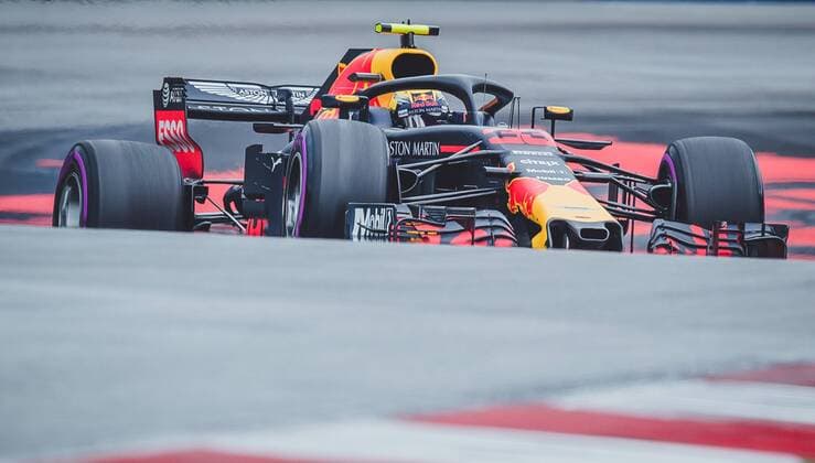 30 06 2018 Red Bull Ring Spielberg AUT FIA Formula 1 Grand Prix of Austria Training im Bild Max Verstappen NED Red Bull Racing Dutch Formula One driver Max Verstappen of Red Bull Racing during the Austrian FIA Formula One Grand Prix at the Red Bull Ring in Spielberg Spielberg  EP_fei