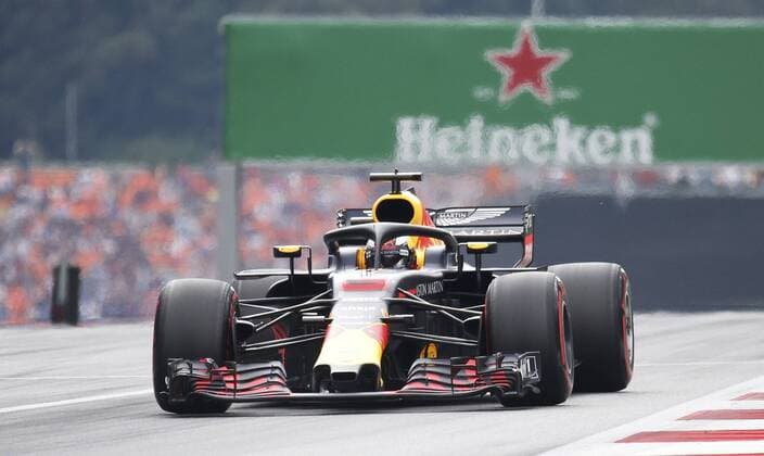FORMULA 1 - GP of Austria 2018 SPIELBERG,AUSTRIA,30.JUN.18 - MOTORSPORTS, FORMULA 1 - Grand Prix of Austria, Red Bull Ring, free practice. Image shows Max Verstappen (NED Red Bull Racing). GEPAxpictures xWolfgangxGrebien