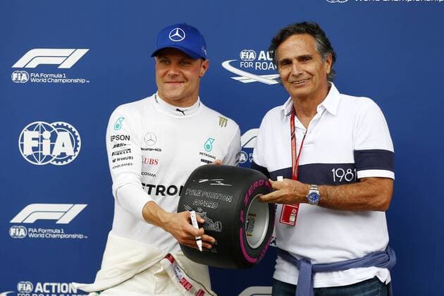 Motorsports: FIA Formula One World Championship WM Weltmeisterschaft 2018, Grand Prix of Austria, 77 Valtteri Bottas (FIN, Mercedes AMG Petronas Motorsport), Nelson Piquet Spielberg Austria