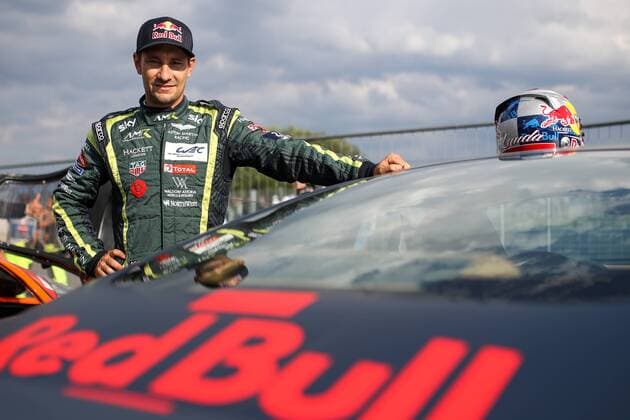 FORMULA 1 - GP of Austria 2018 SPIELBERG,AUSTRIA,30.JUN.18 - MOTORSPORTS - Grand Prix of Austria, Red Bull Ring, legends parade. Image shows Mathias Lauda (Aston Martin). GEPAxpictures xMaticxKlansek