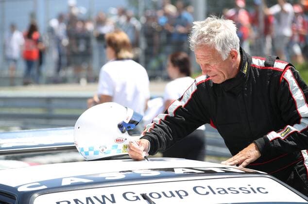 FORMULA 1 - GP of Austria 2018 SPIELBERG,AUSTRIA,01.JUL.18 - MOTORSPORTS - Grand Prix of Austria, Red Bull Ring, legends parade. Image shows Christian Danner (BMW M1). GEPAxpictures xAndreasxPranter