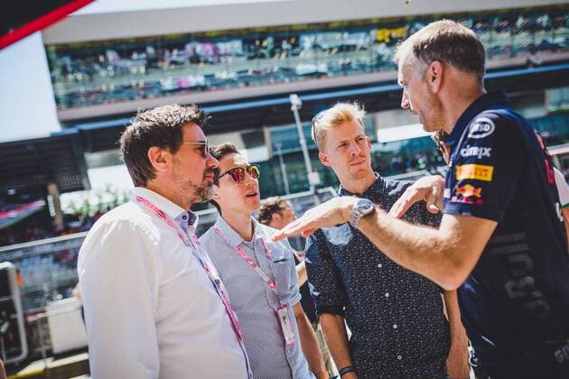 01 07 2018 Red Bull Ring Spielberg AUT FIA Formula 1 Grand Prix of Austria race in the picture v. Patrick Murnig Mario Seidl AUT Michael Hayboeck AUT v. Patrick Murnig Mario Seidl AUT Michael Hayboeck AUT during the Austrian FIA Formula One Grand Prix at the Red Bull Ring in Spielberg Spielberg  EP_ang