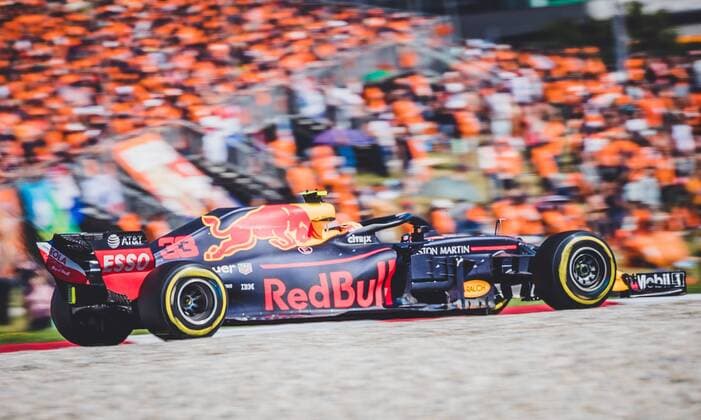 01 07 2018 Red Bull Ring Spielberg AUT FIA Formula 1 Grand Prix of Austria race in the picture Max Verstappen NED Red Bull Racing Dutch Formula One driver Max Verstappen of Red Bull Racing during the Austrian FIA Formula One Grand Prix at the Red Bull Ring in Spielberg France on 2018 07 01 Spielberg  EX_FEI