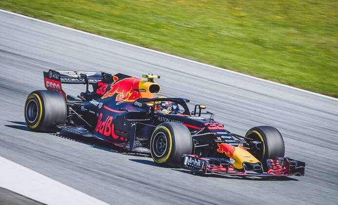 01 07 2018 Red Bull Ring Spielberg AUT FIA Formula 1 Grand Prix of Austria race in the picture Max Verstappen NED Red Bull Racing Dutch Formula One driver Max Verstappen of Red Bull Racing during the Austrian FIA Formula One Grand Prix at the Red Bull Ring in Spielberg France on 2018 07 01 Spielberg  EX_FEI