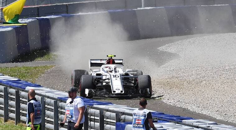 Charles Leclerc Alfa Romeo Sauber F1 Team Formula 1 GP Austria at Spielberg 01 07 2018 Photo mspb Jerry Andre Charles Leclerc Formula 1 GP Austria 2018