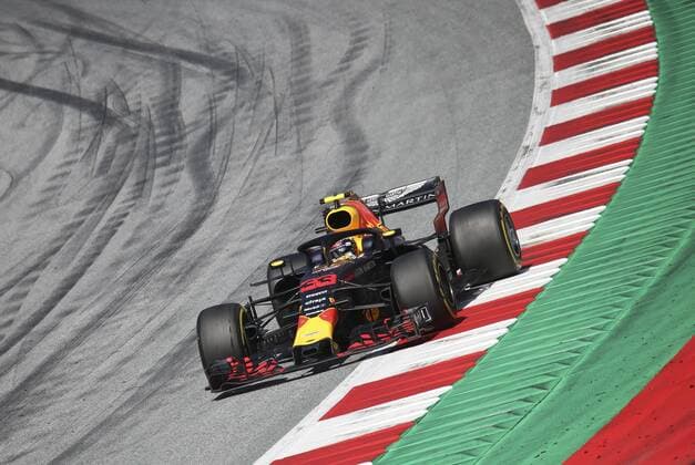 FORMULA 1 - GP of Austria 2018 SPIELBERG,AUSTRIA,01.JUL.18 - MOTORSPORTS - Grand Prix of Austria, Red Bull Ring. Image shows Max Verstappen (NED Red Bull Racing). GEPAxpictures xWolfgangxGrebien