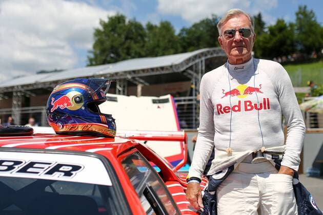 FORMULA 1 - GP of Austria 2018 SPIELBERG,AUSTRIA,01.JUL.18 - MOTORSPORTS - Grand Prix of Austria, Red Bull Ring, legends parade. Image shows Dieter Quester (BMW M1). GEPAxpictures xMaticxKlansek