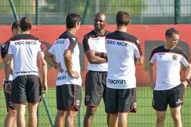 Patrick Vieira (entraineur de l OGC Nice) FOOTBALL : OGC Nice reprise de l entrainement - Nice - 02 07 2018 NorbertScanella Panoramic 