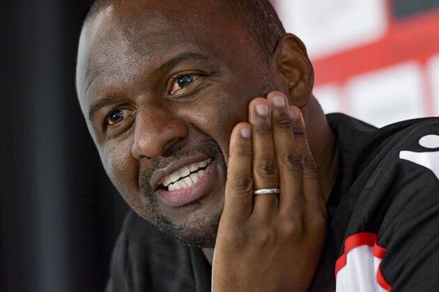 Patrick Vieira (entraineur de l OGC Nice) FOOTBALL : OGC Nice reprise de l entrainement - Nice - 02 07 2018 NorbertScanella Panoramic 
