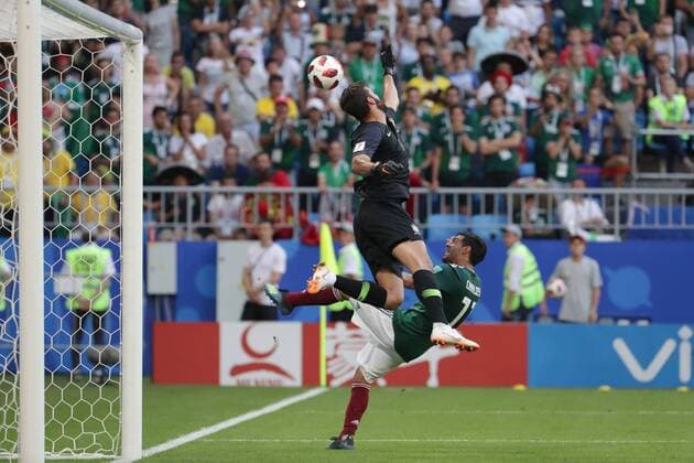 July 2 2018 EUM20180702DEP61 JPG SAMARA Russia SoccerFutbol World Aspects of the plays during the match between Mexico vs Brazil at the Samara Arena stadium which means the elimination of the Mexican National Team of the World Cup to finish 2 1 this July 2, 2018 Photo Agency EL UNIVERSALLuis CortesEELG Latin News July 2 2018  - ZUMAu78_ 20180702_zaf_u78_096 Copyright: xElxUniversalx