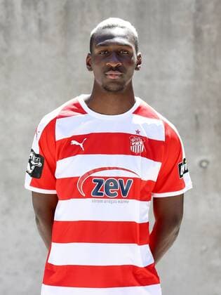 Zwickau Soccer 3 Liga Zwickau 02 07 2018 Soccer 3 Liga FSV Zwickau Portrait date 2018 2019 Pictured Tarsis Bonga FSV Zwickau