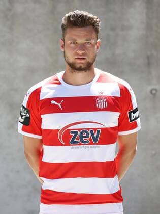 Zwickau Soccer 3 Liga Zwickau 02 07 2018 Soccer 3 Liga FSV Zwickau Portrait date 2018 2019 Pictured Janik Mäder Maeder FSV Zwickau