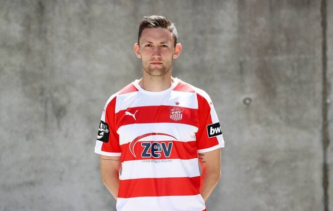 Zwickau Soccer 3 Liga Zwickau 02 07 2018 Soccer 3 Liga FSV Zwickau Portrait date 2018 2019 Pictured Christian Bickel FSV Zwickau