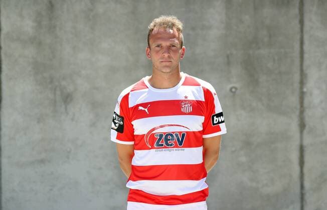 Zwickau Soccer 3 Liga Zwickau 02 07 2018 Soccer 3 Liga FSV Zwickau Portrait date 2018 2019 Pictured Julius Reinhardt FSV Zwickau