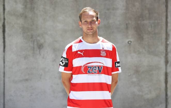 Zwickau Soccer 3 Liga Zwickau 02 07 2018 Soccer 3 Liga FSV Zwickau Portrait date 2018 2019 In the picture Rene Lange FSV Zwickau