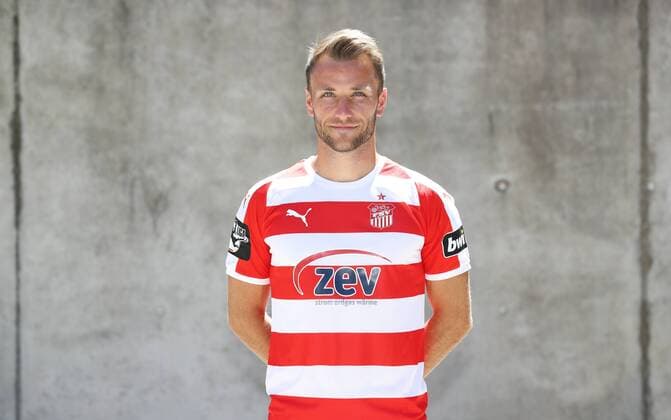 Zwickau Soccer 3 Liga Zwickau 02 07 2018 Soccer 3 Liga FSV Zwickau Portrait date 2018 2019 Pictured Mike Könnecke Koennecke FSV Zwickau