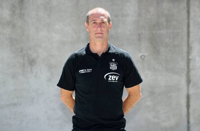 Zwickau Soccer 3 Liga Zwickau 02 07 2018 Soccer 3 Liga FSV Zwickau Portrait date 2018 2019 Picture Coach Joe Enochs FSV Zwickau