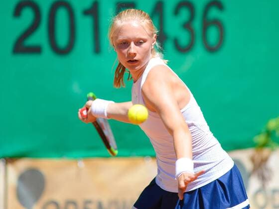 03 07 2018 xexx Tennis ITF Head CUP Bruchköbel 2018 v l Annika Vrbsky Bruchköbel Hesse Germany