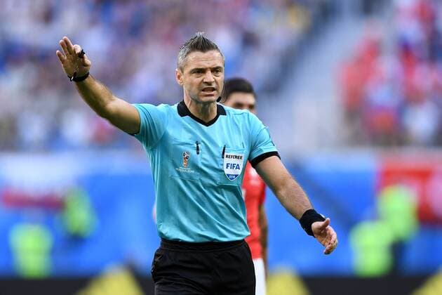 FIFA World Cup 2018 Eighth finals Sweden Switzerland 03 07 2018 Referee Samir Skomina