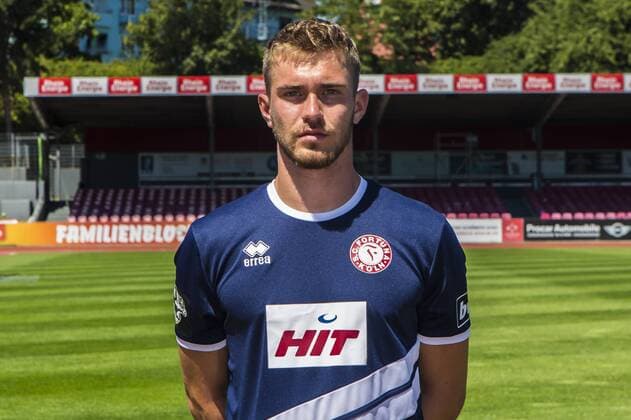 Nikolai Rehnen SC Fortuna Cologne 3 Liga PortraÌttermin 2018 2019 Portraittermin SC Fortuna Köln